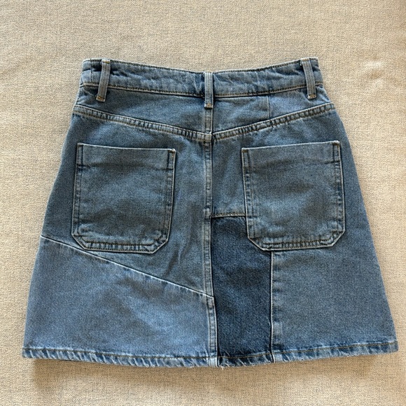Zara short denim skirt - Picture 4 of 6